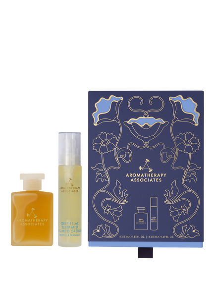 Aromatherapy Associates A Gift of Sleep Deep Relax Bodycare Gift Set, Clear