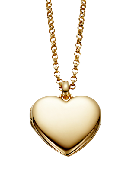 Little Star Kids' Sorcha Locket, Gold, Gold