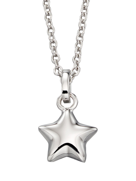 Little Star Kids' Eva Pendant, Silver, Silver