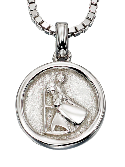 Little Star Kids' Miller Pendant, Silver, Silver