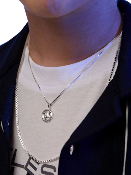 Little Star Kids' Miller Pendant, Silver - view 2, Silver