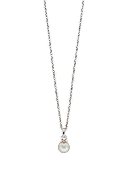 Little Star Kids' Isla Pendant, Silver, Silver