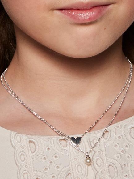 Little Star Kids' Isla Pendant, Silver - view 2, Silver