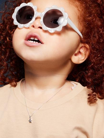 Little Star Kids' Kirsty Pendant, Silver - view 2, Silver