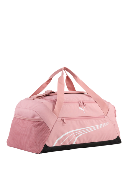 PUMA Fundamental Sports Bag, Black, Small, Dusky Rosewood