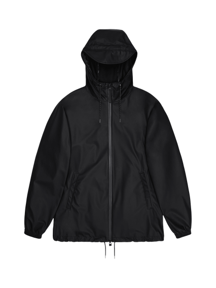 Rains Unisex Storm Breaker Rain Jacket, Black - view 2, Black