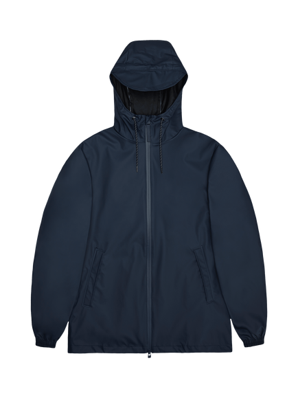 Rains Unisex Storm Breaker Rain Jacket, Navy - view 2, Navy