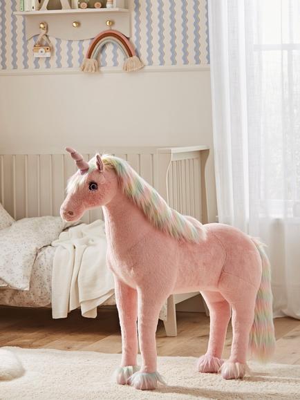 CuddleCo Rainbow Standing Unicorn - view 2, Rainbow