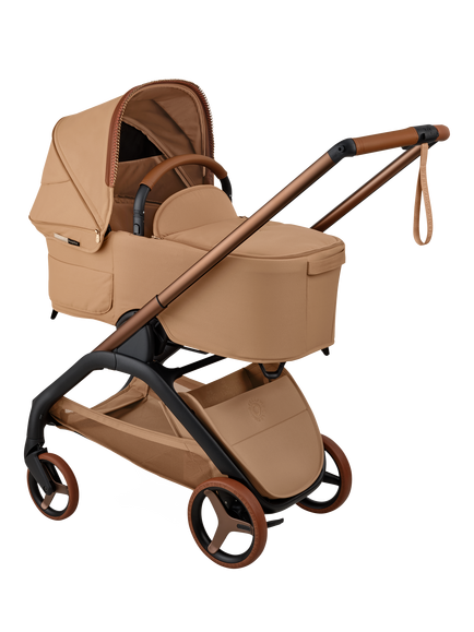 Bugaboo x Stella McCartney Dragonfly Plus Pushchair, Tobacco - view 2, Tobacco
