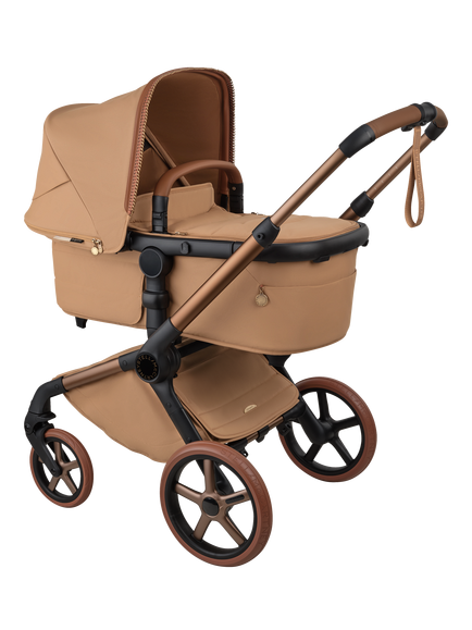 Bugaboo x Stella McCartney Fox 5 Renew Pushchair, Tobacco - view 2, Tobacco