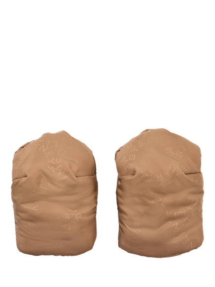 Bugaboo x Stella McCartney Adult and Toddler Stroller Mittens, Tobacco - view 2, Tobacco