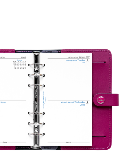 Filofax Two Days per Page 2027 Diary, Multi - view 2, Multi Multi
