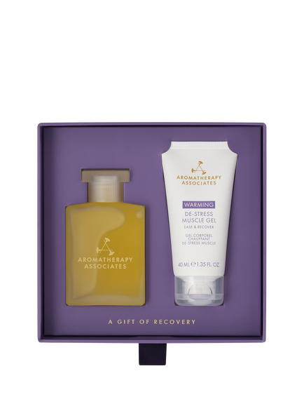Aromatherapy Associates A Gift of Recovery De-Stress Bodycare Gift Set - view 2, Clear