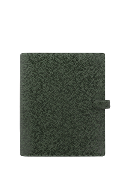 Filofax Finsbury Leather A5 Organiser, Woodland - view 2, Multi Multi