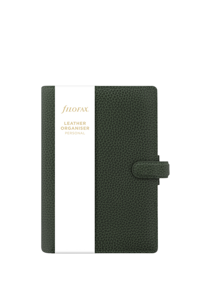 Filofax Finsbury Personal Leather Personal Organiser, Woodland, Multi Multi