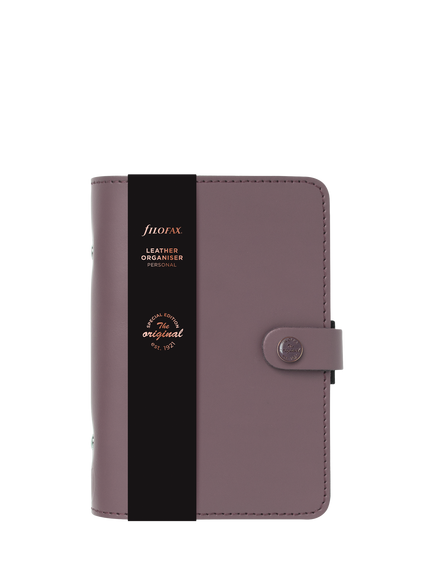 Filofax Original Leather Personal Organiser, Rose Quartz, Multi Multi