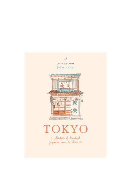 Octopus Zoé de Las Cases Tokyo Colouring Book, Multi Multi