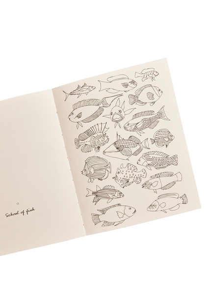 Octopus Zoé de Las Cases Tokyo Colouring Book - view 2, Multi Multi