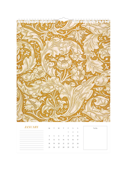 Morris & Co. A3 Calendar 2027 - view 2, Multi