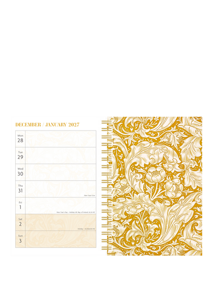 Morris & Co. A5 Wiro Diary 2027 - view 2, Multi
