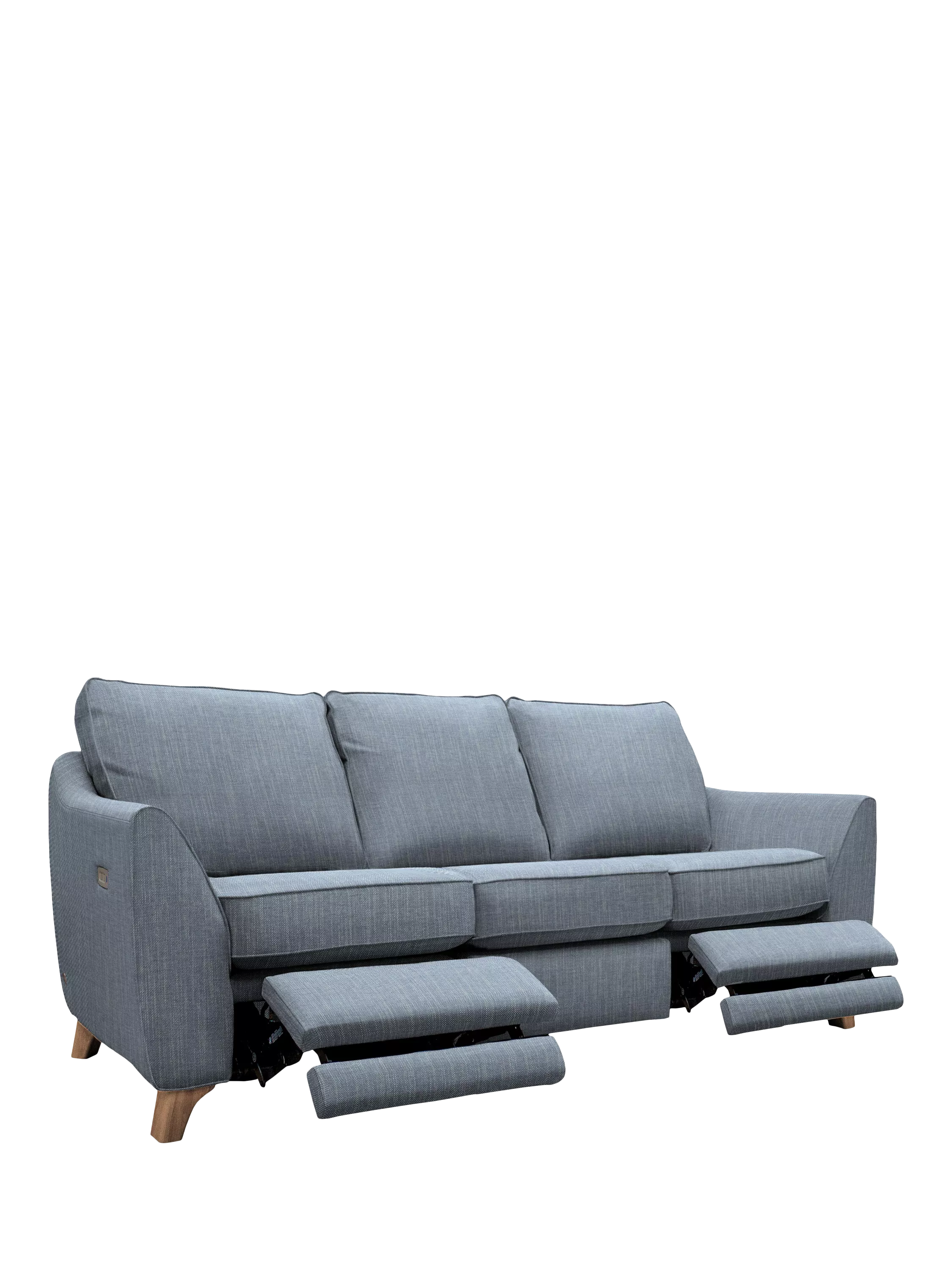 G Plan The Sixty Eight Large 3 Seater Sofa with Double Footrest Mechanism