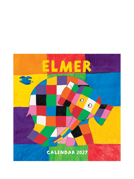 Portico Elmer 2027 Square Wall Calendar 2027, Multi