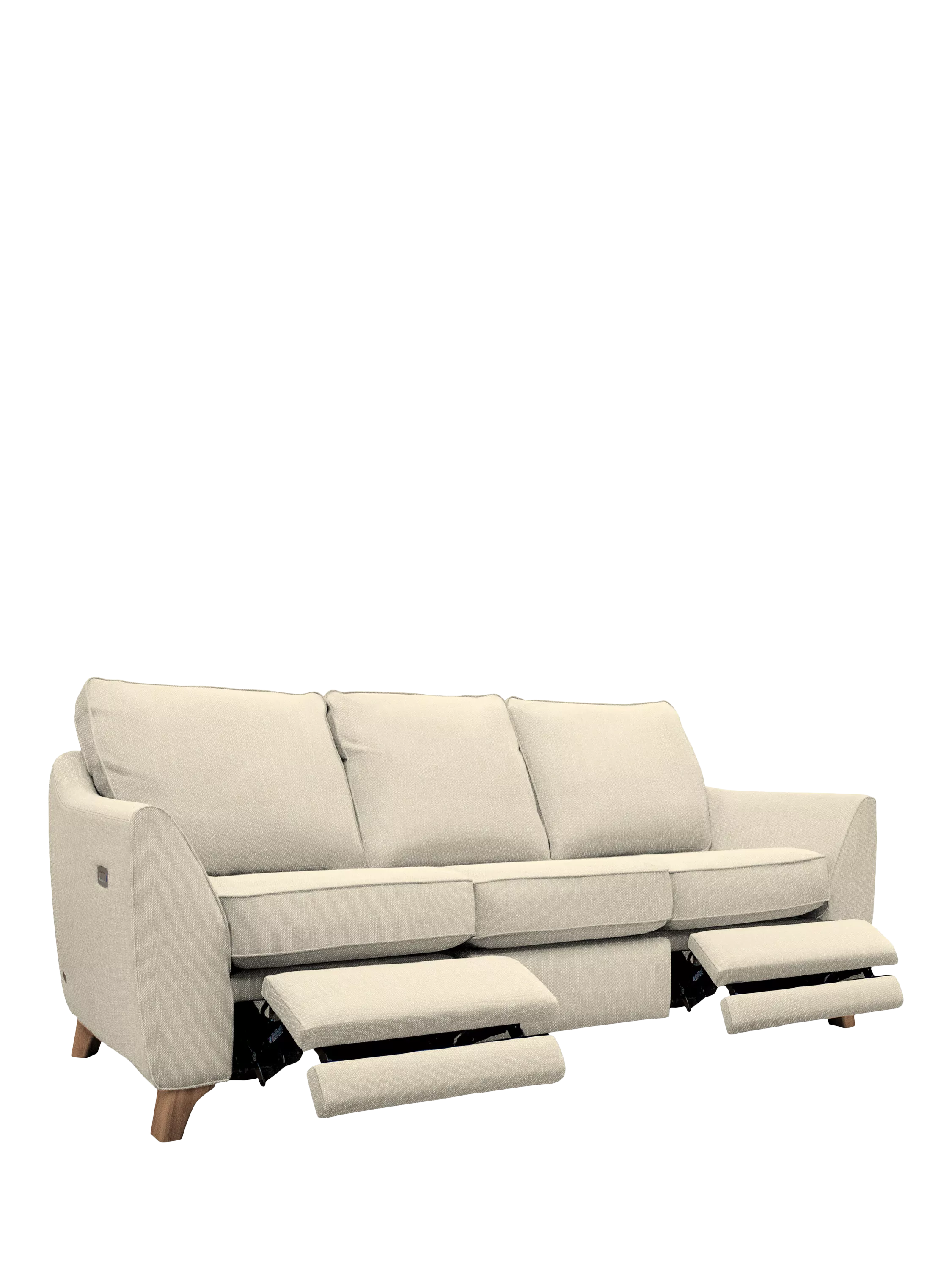 G Plan The Sixty Eight Large 3 Seater Sofa with Double Footrest Mechanism