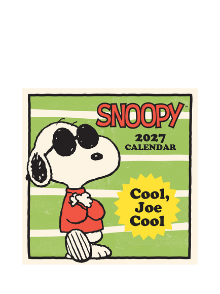 Peanuts Snoopy Square Calendar 2027, Multi