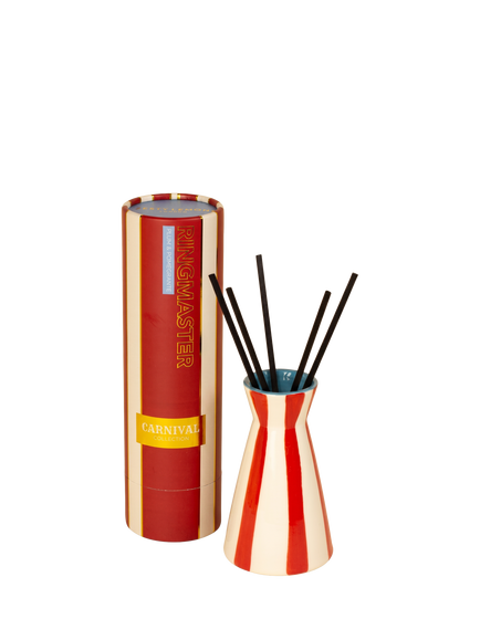 Zesty Lemons Ringmaster Diffuser, 100ml, Red