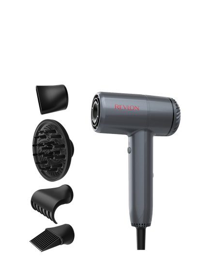 Revlon One‑Step POWERMOVE Hair Dryer, Grey, Grey