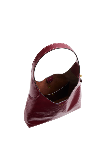 Coach Brooklyn 28 Shoulder Bag, Dark Cherry - view 2, Dark Cherry