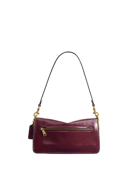 Coach Tabby 26 Shoulder Bag, Dark Cherry - view 2, Dark Cherry