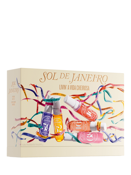 Sol de Janeiro Livin' A Vida Cheirosa Fragrance Gift Set, 5 x 30ml, Clear Clear