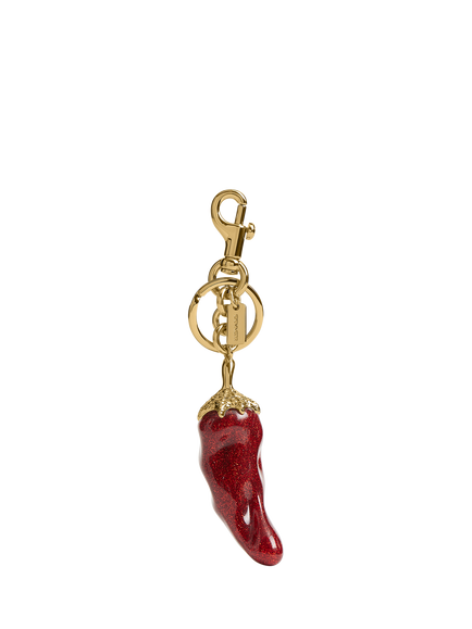 Coach Chili Pepper Bag Charm, Red, Red