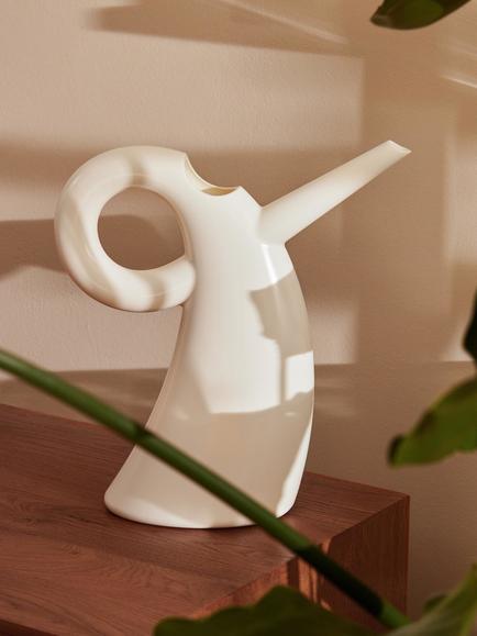 Alessi Diva Watering Can, 1.5L, White - view 2, White