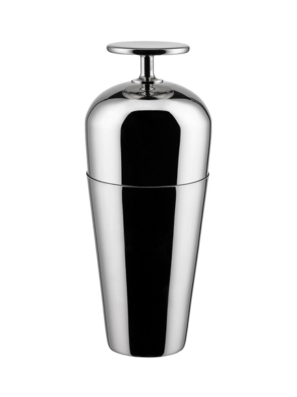 Alessi Tending Box Parisienne Stainless Steel Cocktail Shaker, 500ml, Silver