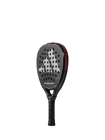 adidas Metalbone Carbon 2026 Padel Racket, Black / Red - view 2, Black / Red
