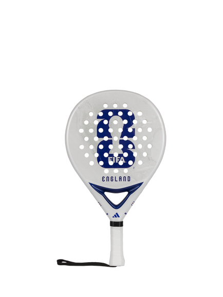 adidas England World Cup 2026 Padel Racket, White