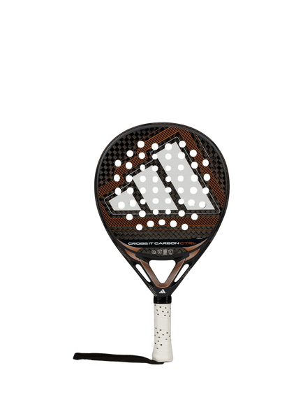 adidas Cross It Carbon Control 2026 Padel Racket, Black / Orange