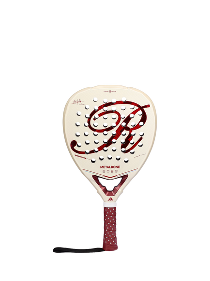 adidas Metalbone Reserve 2026 Padel Racket, White / Maroon, White / Maroon