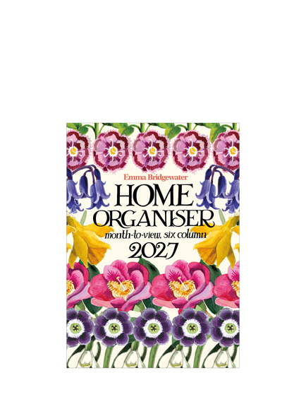 Emma Bridgewater Flowers A3 Monthly Home Organiser Calendar 2027, Multi