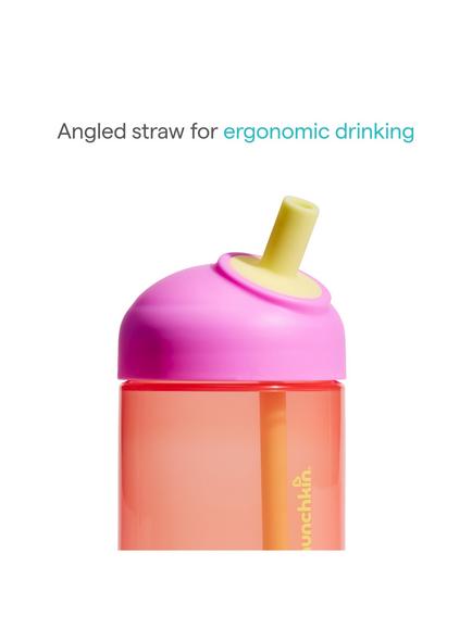 Munchkin Perfect Angle Straw Cup, 12m+, Coral - view 2, Coral