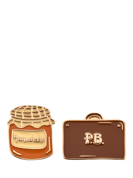 Moleskine x Paddington Enamel Pins, Set of 2 - view 2, Multi Multi