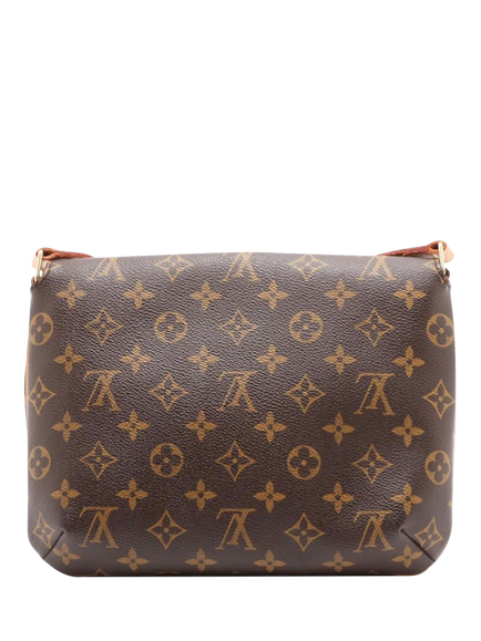 Pre-loved Louis Vuitton Vintage 2002 Monogram Musette Tango Shoulder Bag, Brown - view 2, Brown