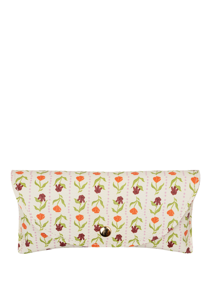 DesignWorks Ink Floral Glasses Case, Multi - view 2, Multi Multi