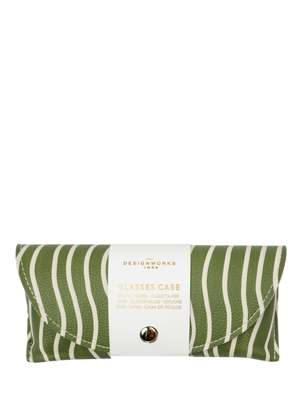DesignWorks Ink Wavy Stripe Glasses Case, Multi, Multi Multi