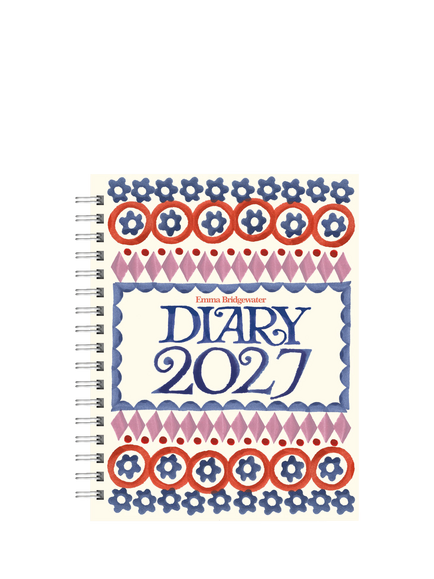 Emma Bridgewater Sponged Deluxe Diary 2027, Multi
