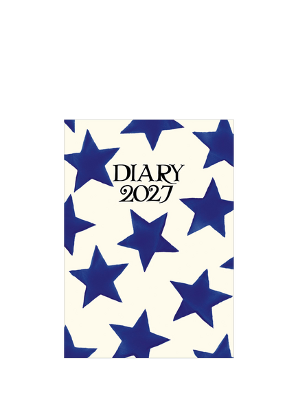 Emma Bridgewater Blue Star A6 Diary 2027, Multi