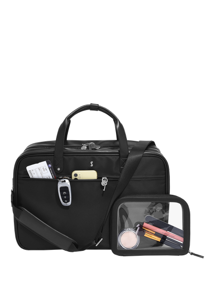 Stackers Black Cabin Bag, Black