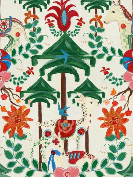 MINDTHEGAP A Woodland Tale Wallpaper, Multi, Multi